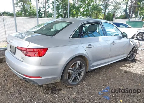 2017 Audi A4 2.0T Premium from USA, damaged, VIN WAUENAF42HA161041